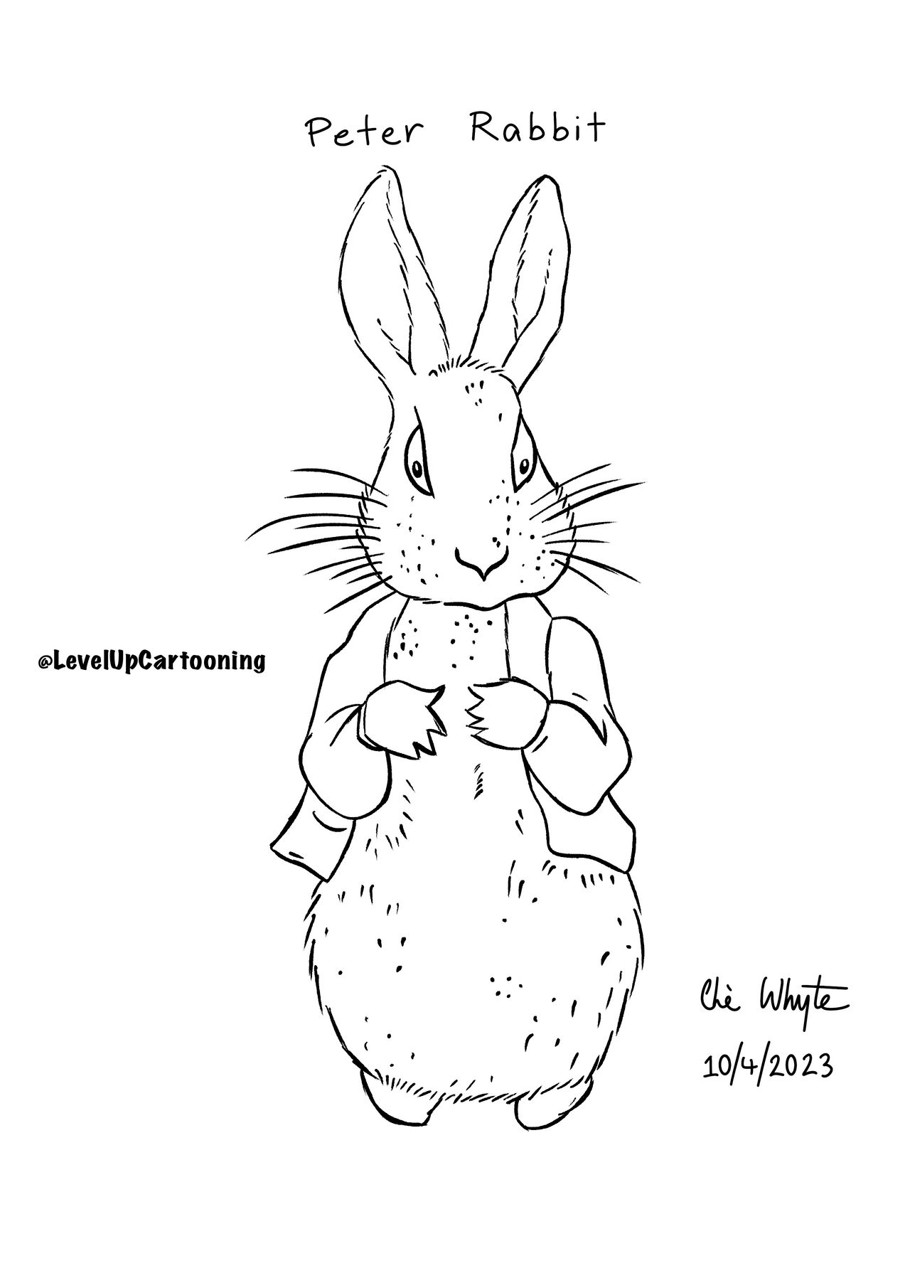 Peter rabbit study by chwart on