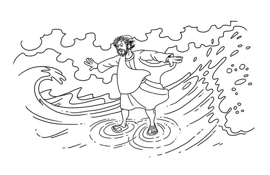 Peter walking on water images â browse photos vectors and video