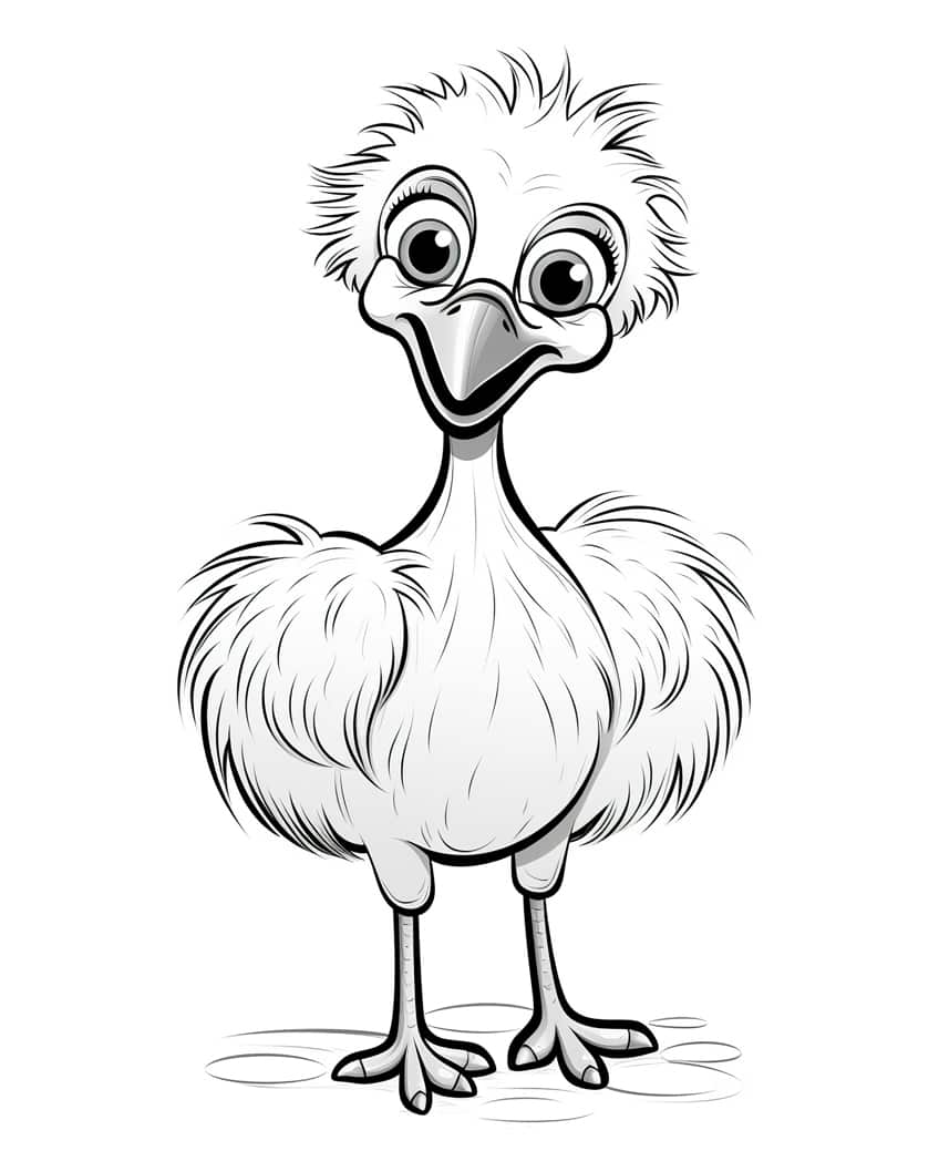 Baby animal coloring pages