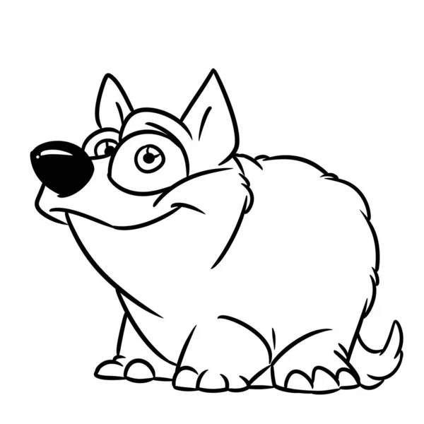 Frightened little dogs cartoon illustration isolated image animal character coloring stock illustration by efengai
