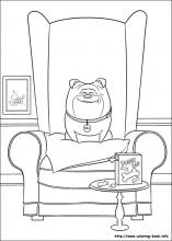 The secret life of pets coloring pages on coloring
