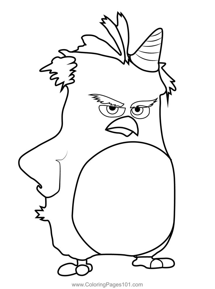 Edward angry birds coloring page bird coloring pages coloring pages angry birds