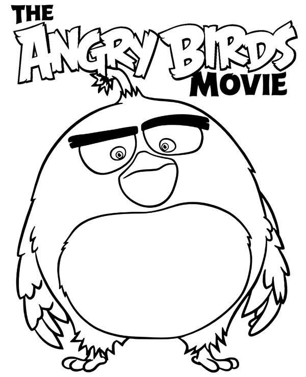 Top angry birds coloring pages