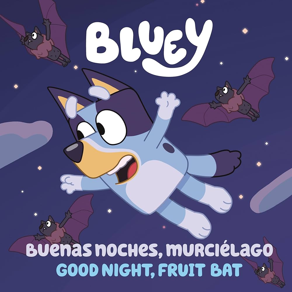 Bluey buenas noches murciãlago penguin young readers licenses mendoza isabel books