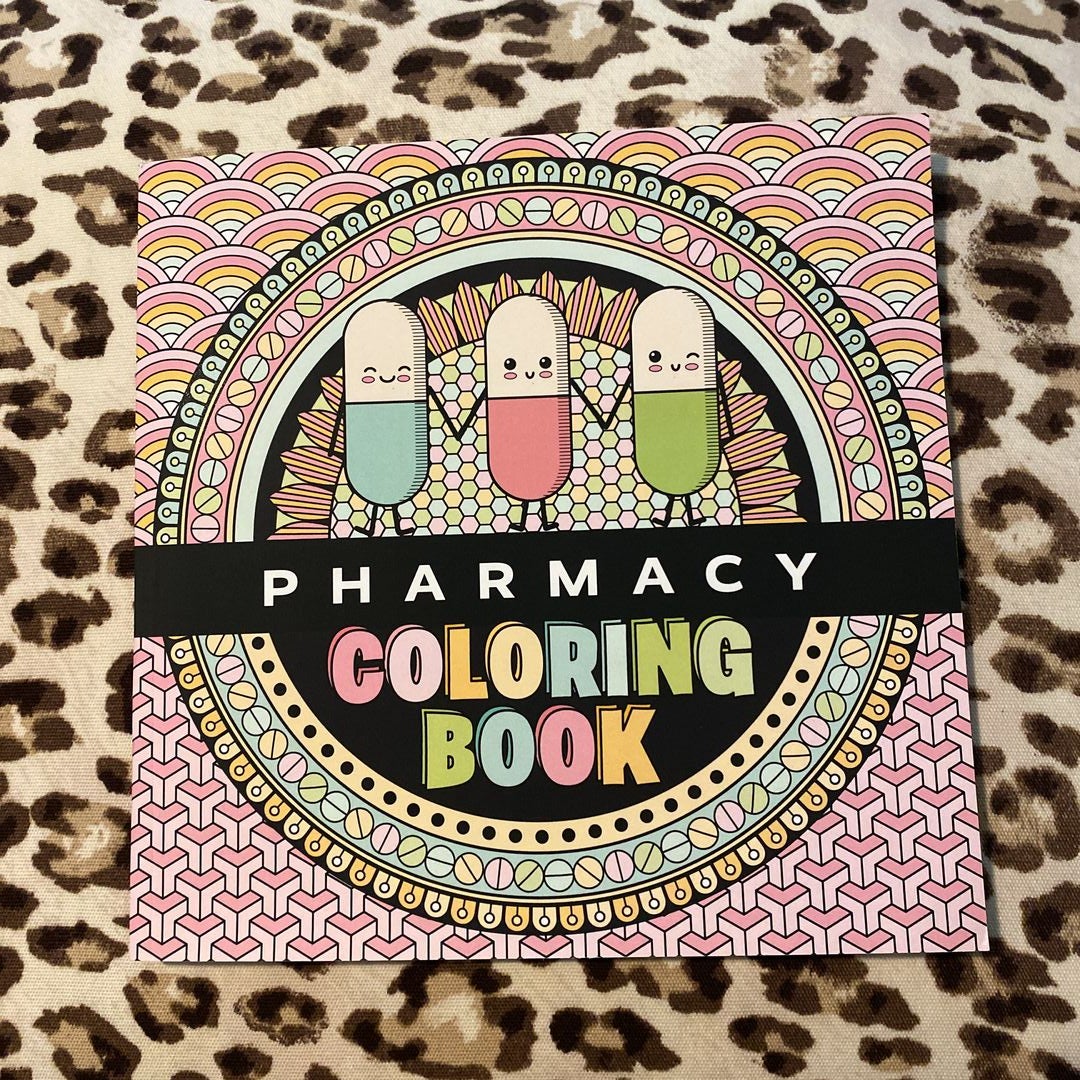 Pharmacy coloring book by eenig design paperback