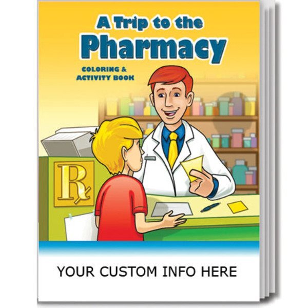 A trip to the pharmacy coloring activity book foremost promotions