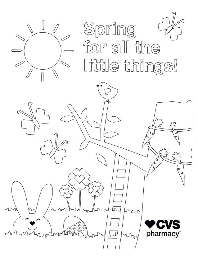 Cvs pharmacy spring coloring page cvs pharmacy free download borrow and streaming internet