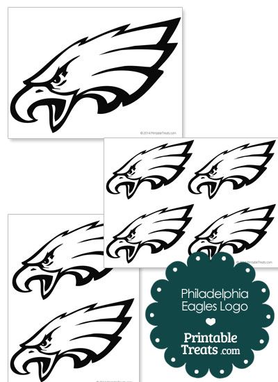 Printable philadelphia eagles logo template philadelphia eagles logo eagles philadelphia eagles