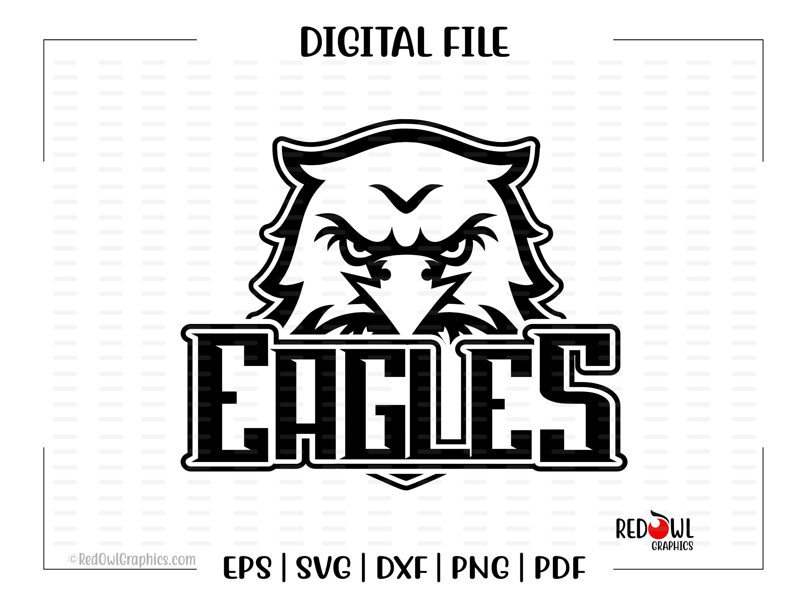 Eagle svg eagles svg eagle eagles svg dxf eps png pdf sublimation cut file htv vector digital clipart design image