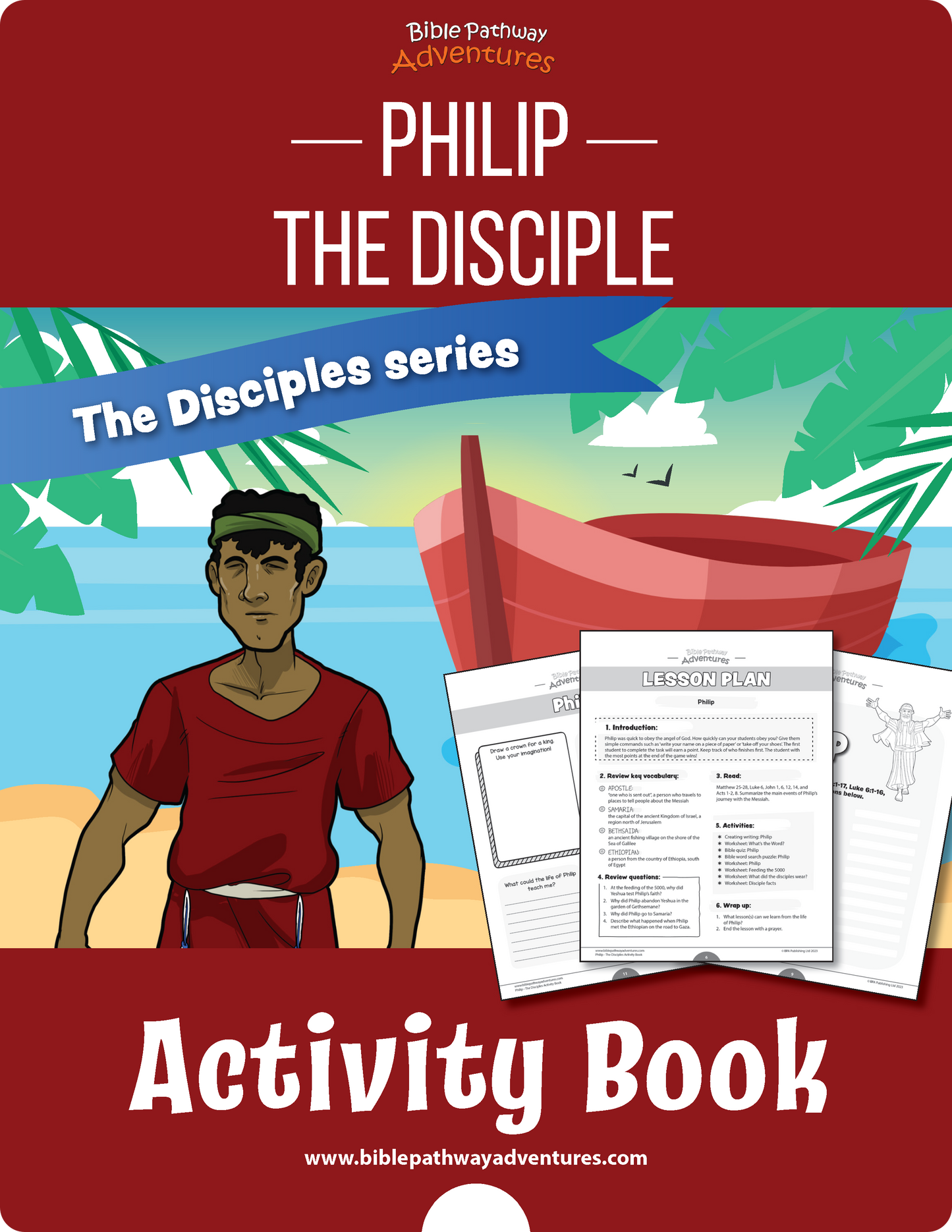 Philip the disciple activity book pdf â bible pathway adventures