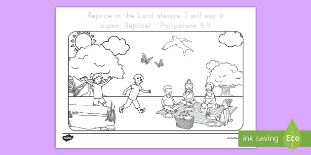 Philippians coloring sheets teacher