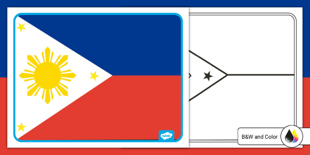 Ilippines flag poster teacher made