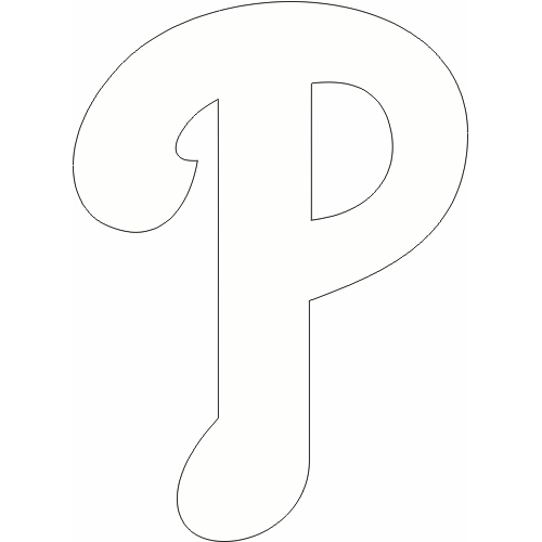 Philadelphia phillies cap logo light iron