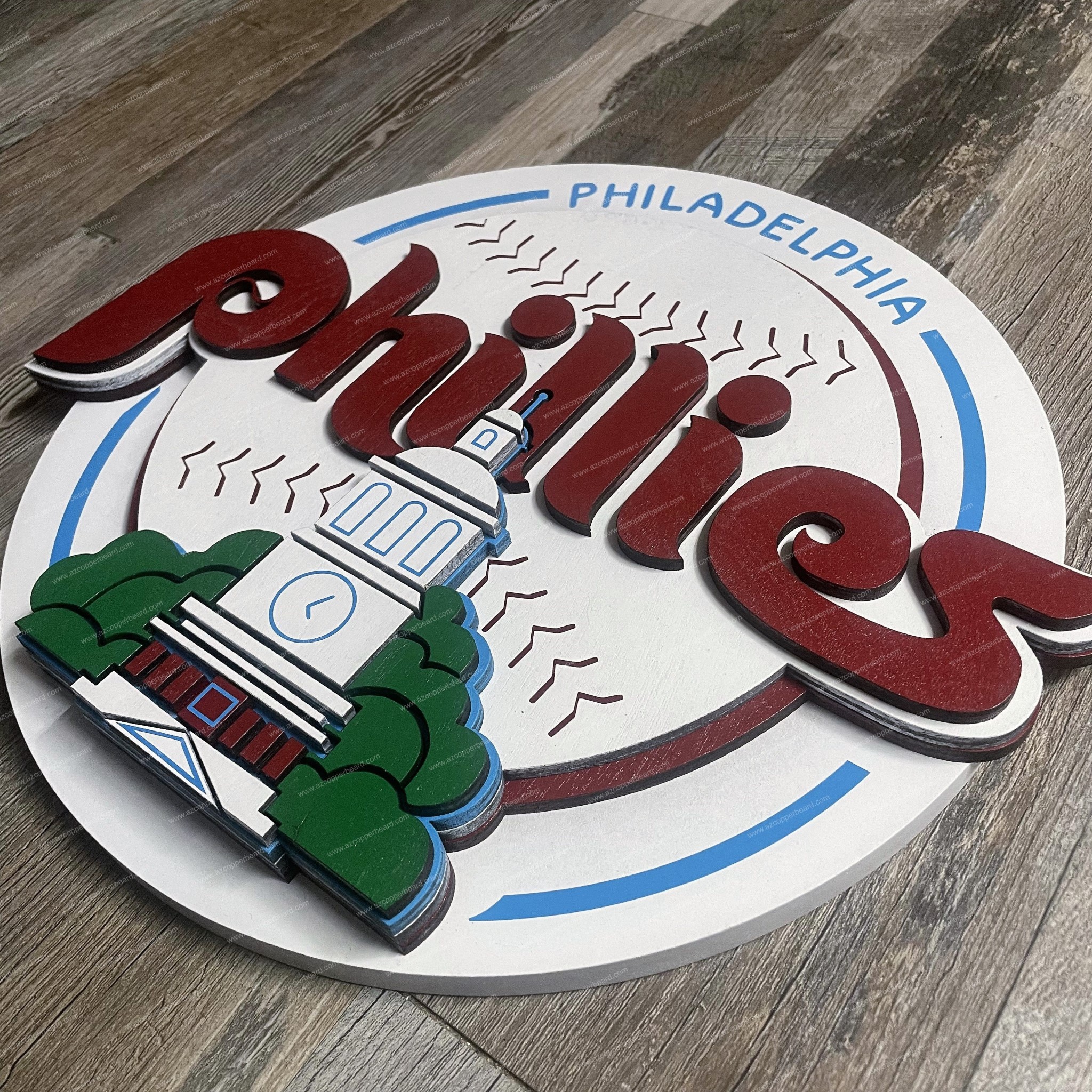 Philadelphia phillies ring d wall art