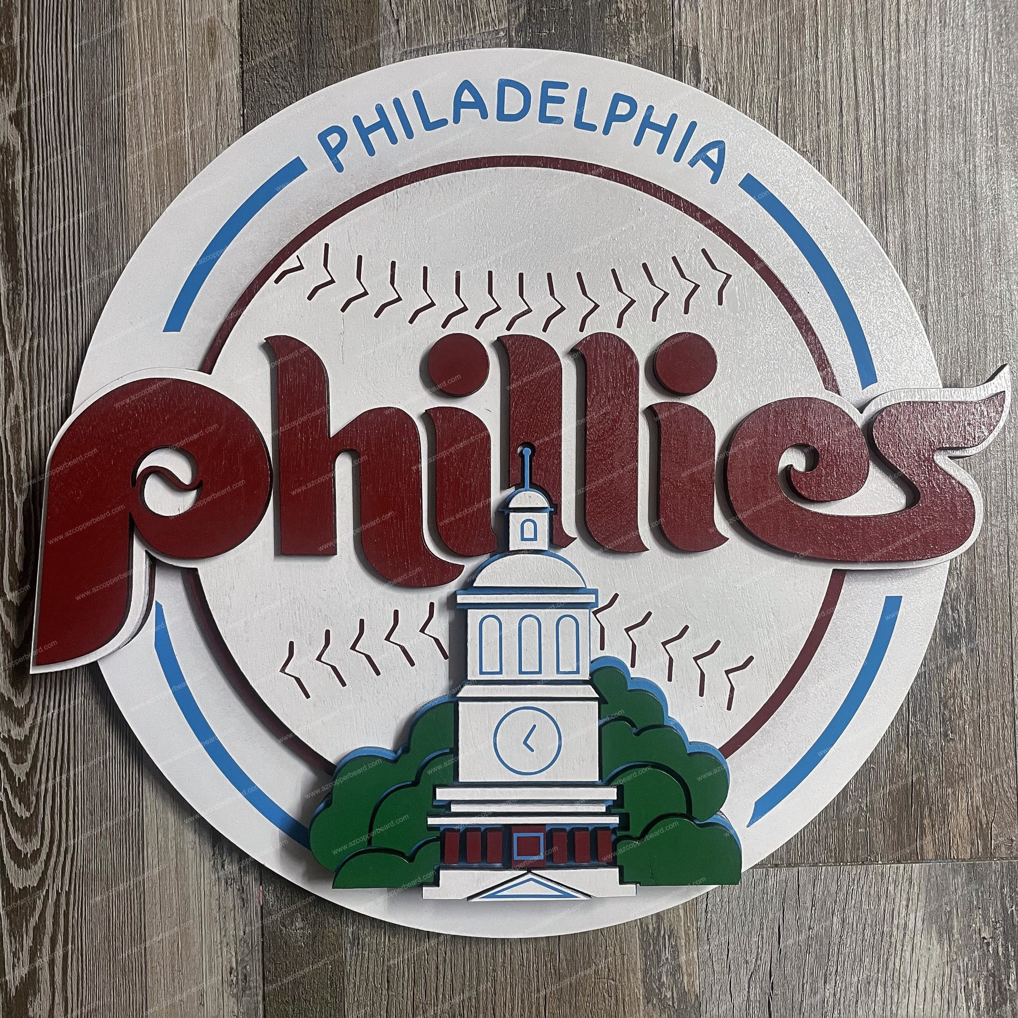 Philadelphia phillies ring d wall art