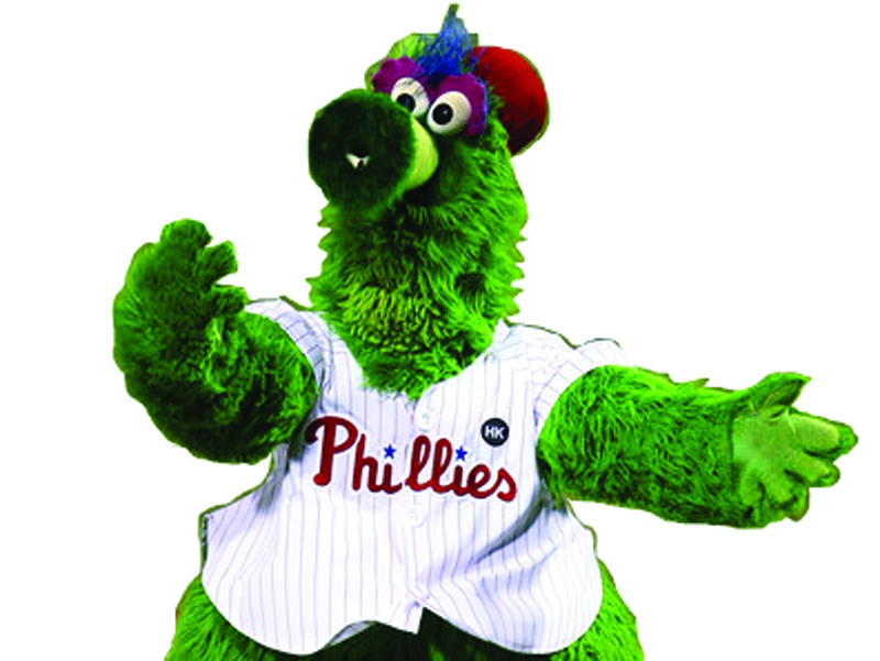 What would workers p look like for the injured phillie phanatic