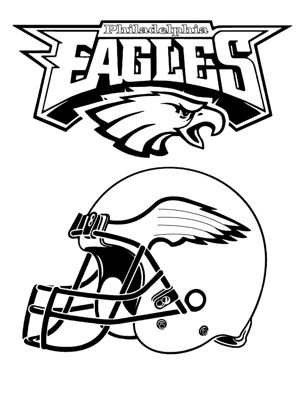 Philadelphia eagles malvorlagen