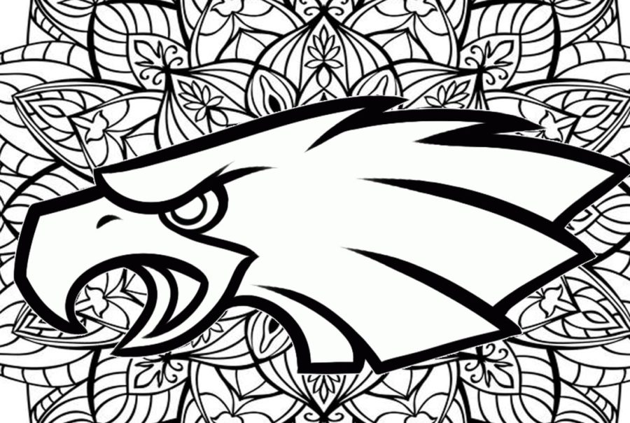 Philadelphia eagles coloring pages