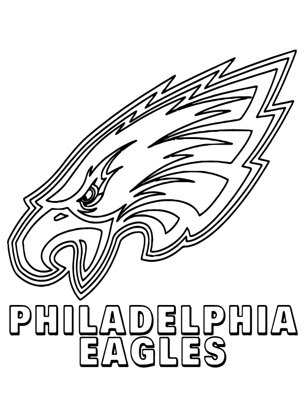 Philadelphia eagles malvorlagen