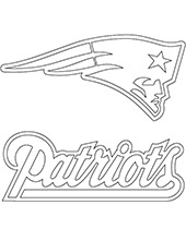 Logo of philadelphia eagles coloring page