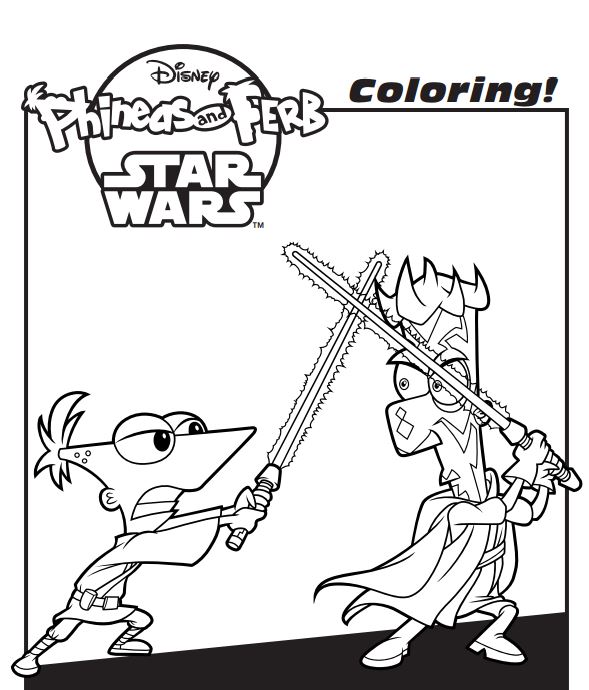 Phineas and ferb printable