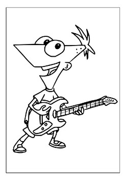 The ultimate collection of printable phineas and ferb coloring pages for kids
