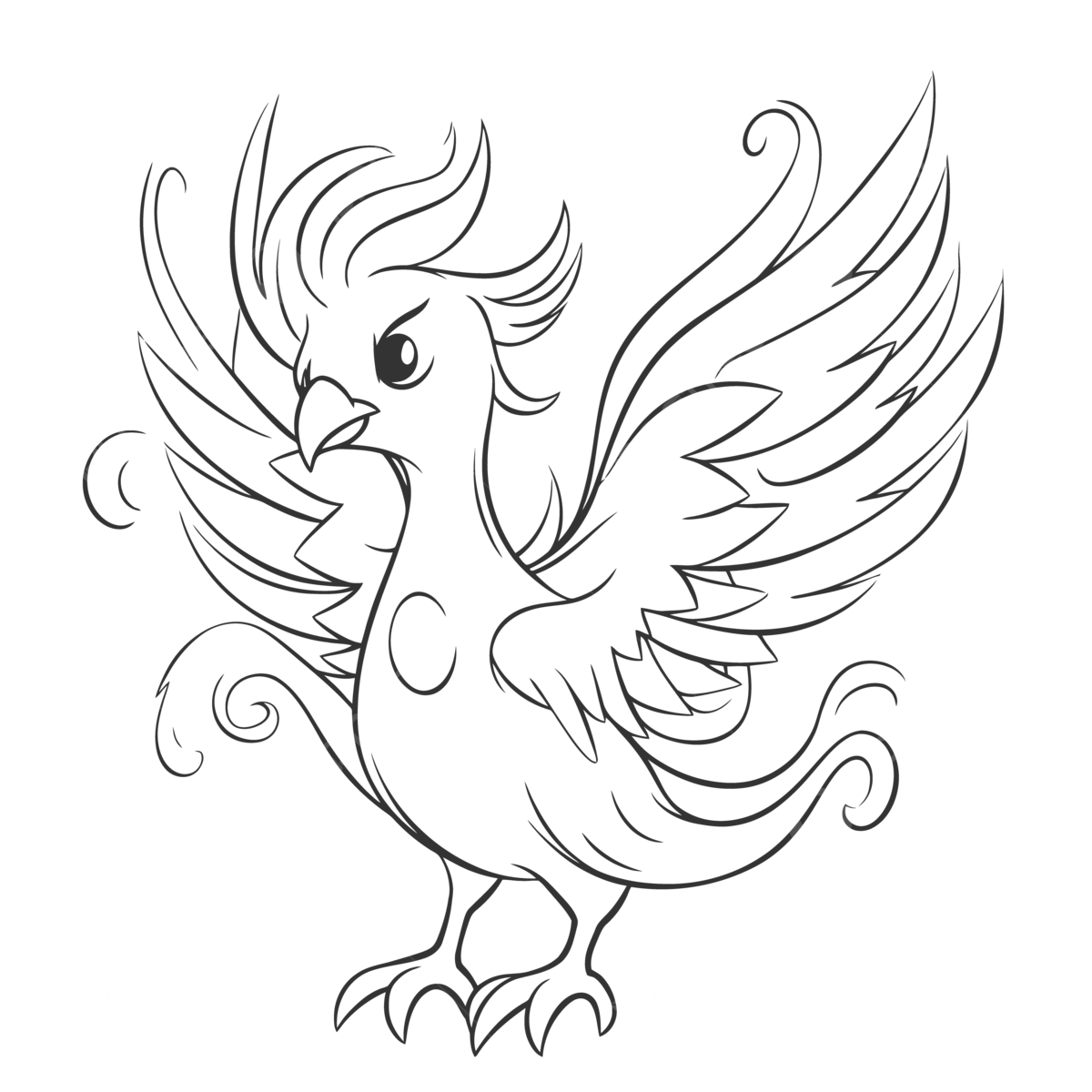 Cute bird in bird shape coloring pages free outline sketch drawing vector bird drawing wing drawing ring drawing png and vector with transparent background for free download
