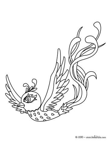 Phoenix coloring pages
