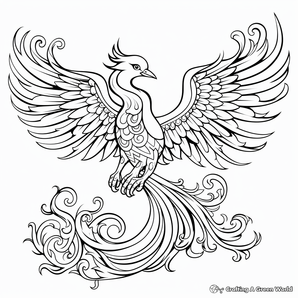 Bird coloring pages for adults