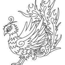 Phoenix coloring pages
