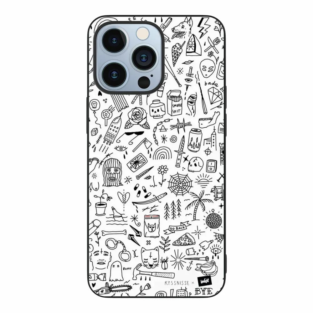 Apple iphone pro max style case black flashsheet
