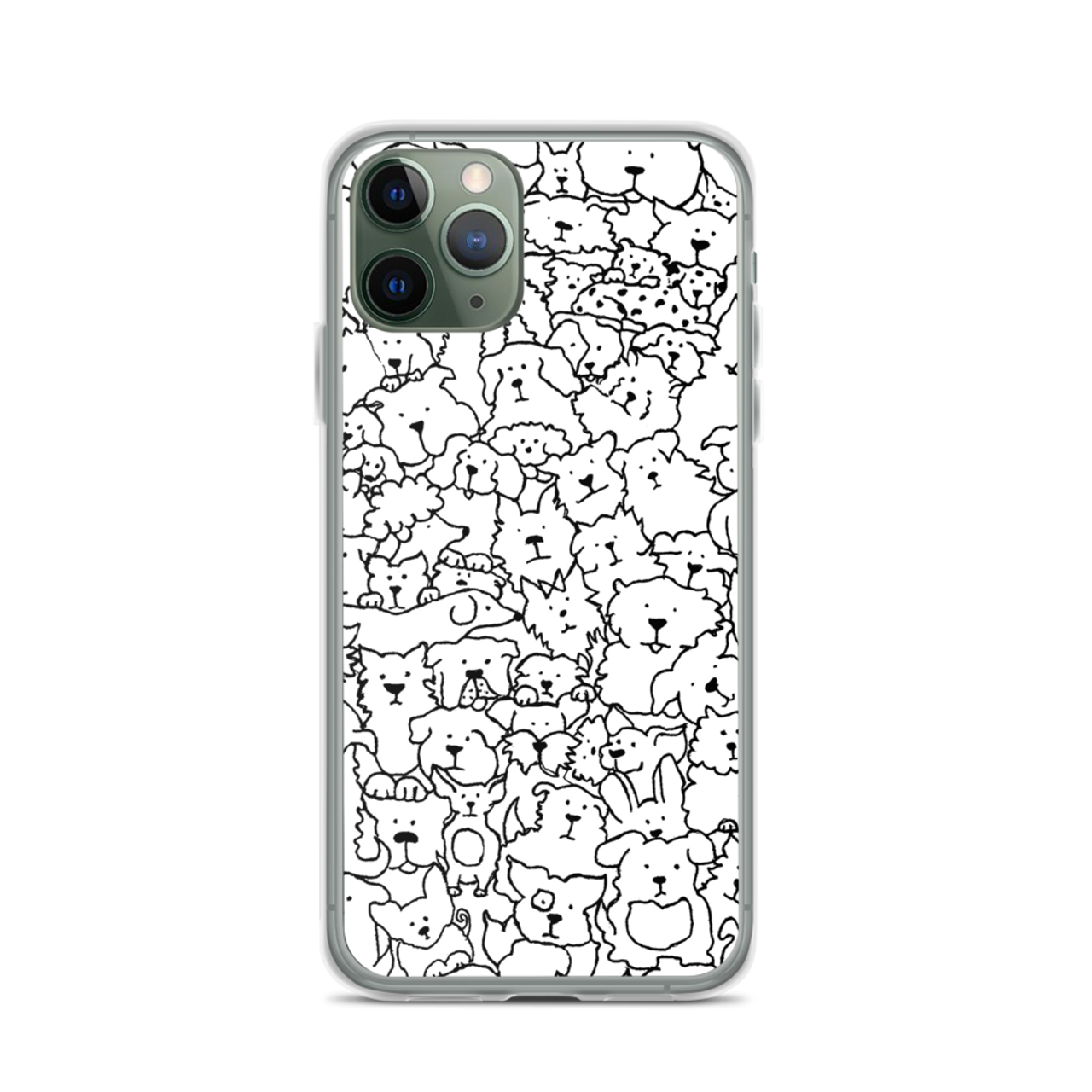 Dog doodle iphone case