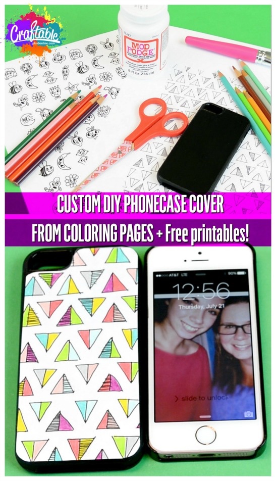 Crafty ways to use your coloring pages