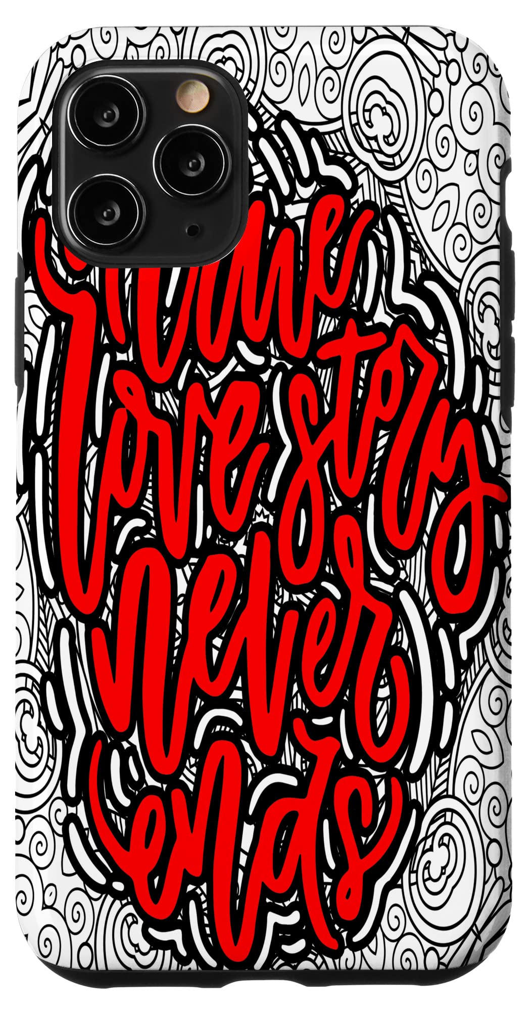Iphone pro love on my mind romantic adult coloring pages design case cell phones accessories