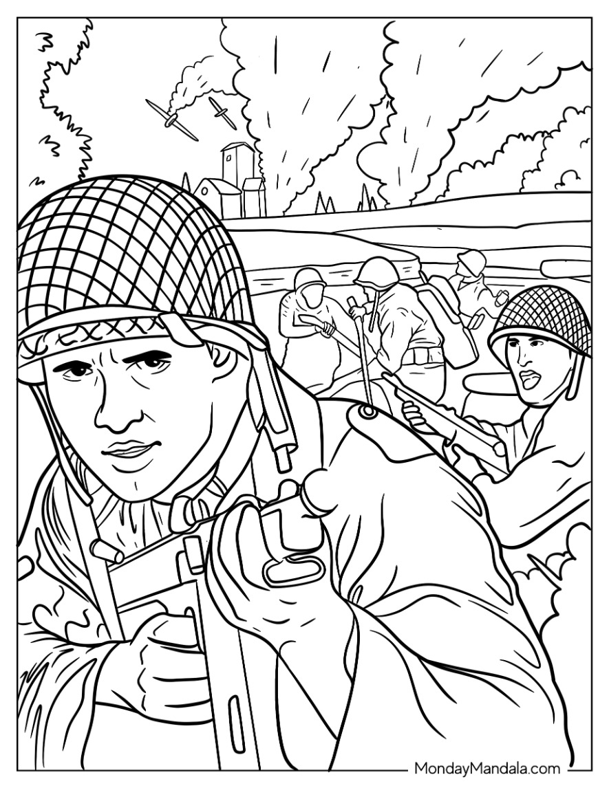 Call of duty coloring pages free pdf printables