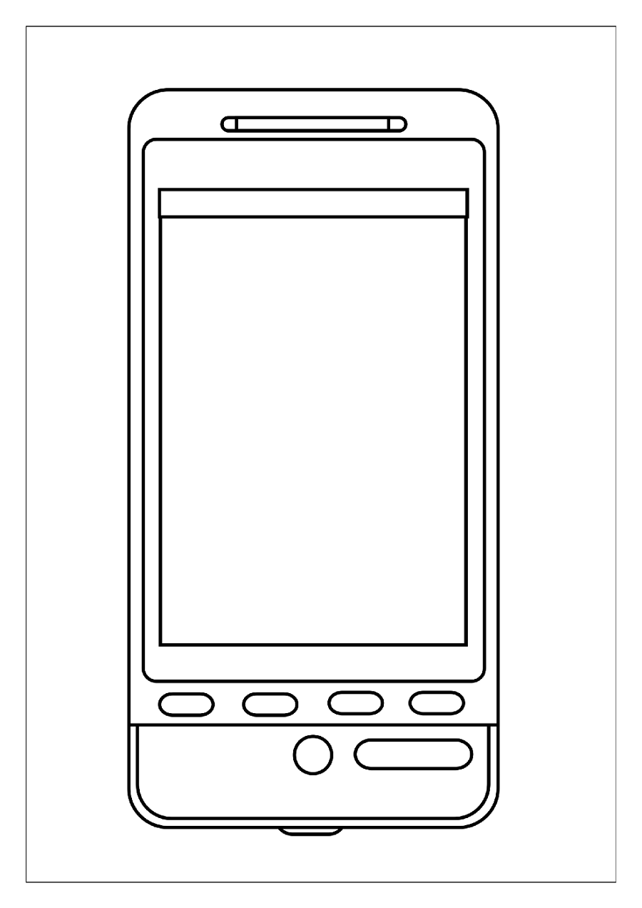 Cell phone coloring page for millenials educative printable coloring pages coloring pages inspirational finding nemo coloring pages