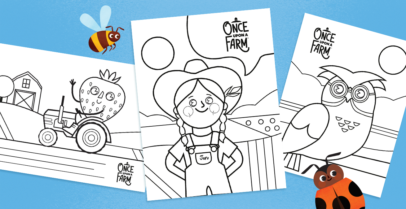 Printable coloring pages from the farm â once upon a farm