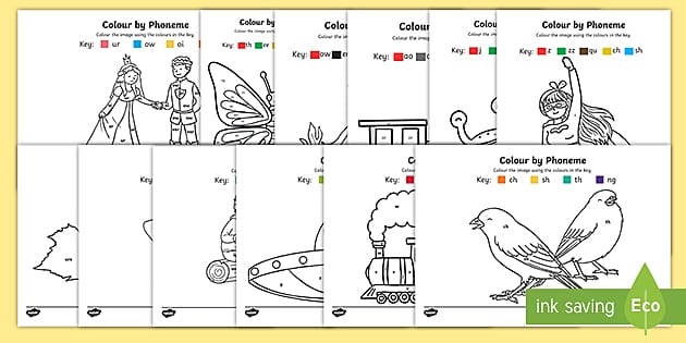 Phonics louring sheets phonics teacher made