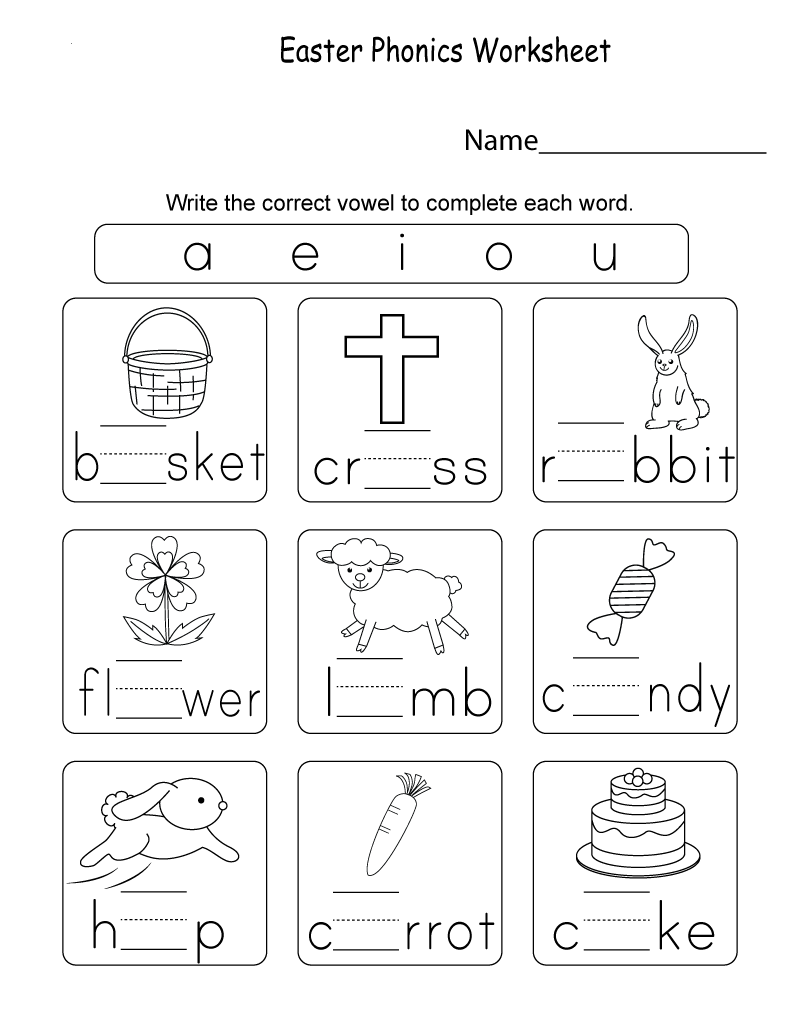 Kindergarten phonics