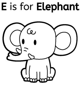 Zoo phonics coloring pages