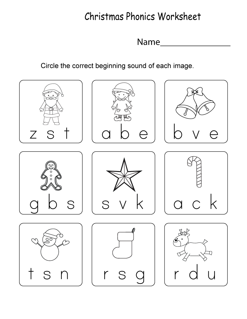 Kindergarten phonics