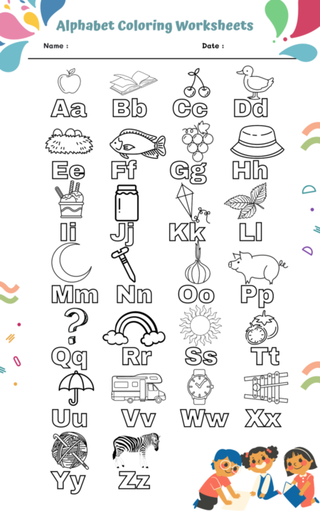 Printable preschool phonics worksheets