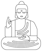 Buddhism coloring pages free coloring pages