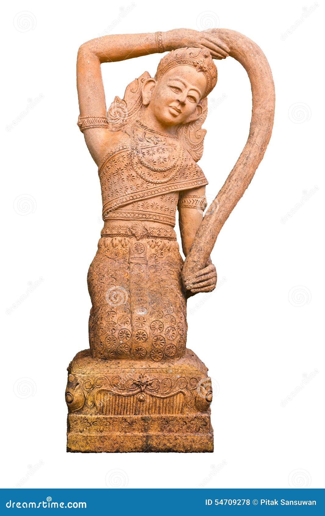 Phra mae thorani stock photos
