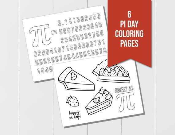 Pi day coloring pages happy pi day kids activities pi day printable worksheet pi day activity page for classroom activity