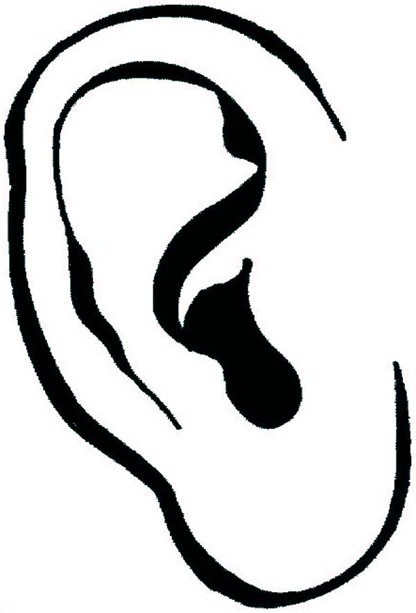 Free ears coloring pages download free ears coloring pages png images free cliparts on clipart library