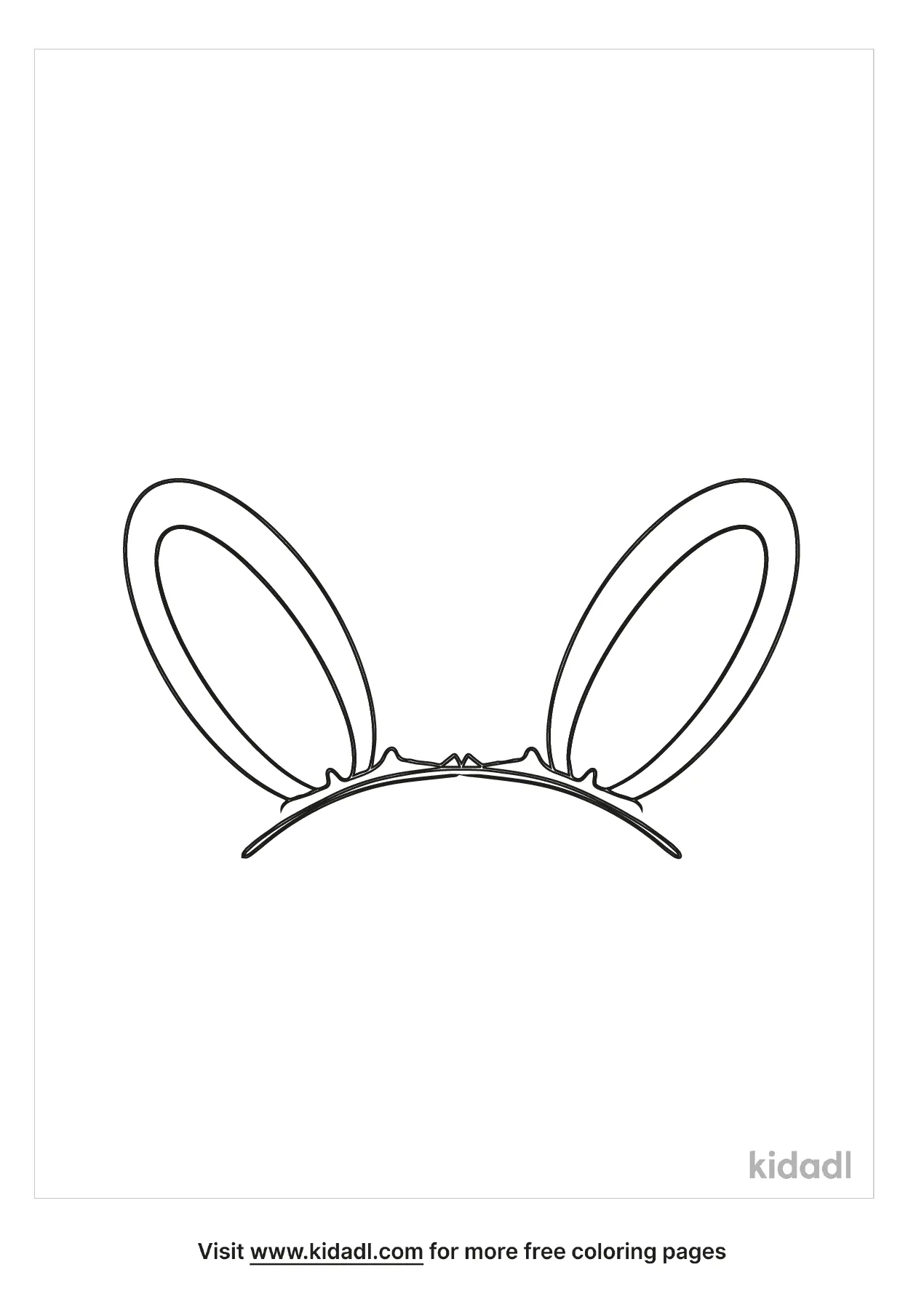 Free ears coloring page coloring page printables