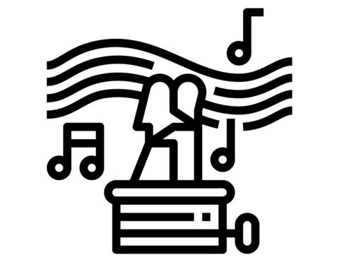 Valentines day music box coloring page free printable coloring pages