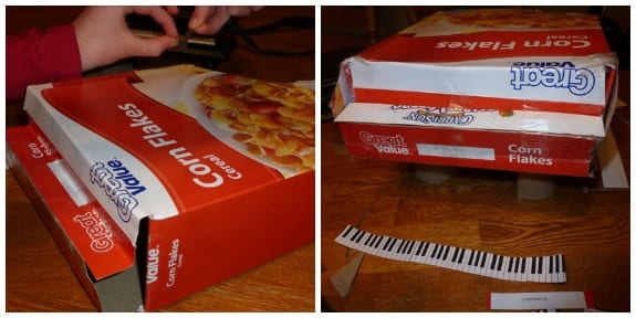 How to make a grand piano valentines box