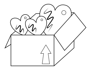 Free printable valentine coloring pages